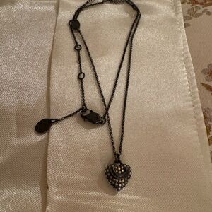 VINTAGE JUICY COUTURE LOGO NECKLACE Y2K